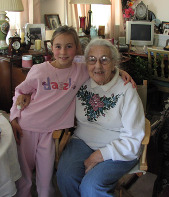 Our company namesake and my Mom's sister - an early influence in my baking career